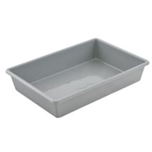 6L Grey Plastic Tote Tray (323TT0601GREY)
