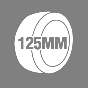 125mm Diameter