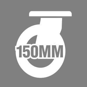 150mm Wheel Diameter
